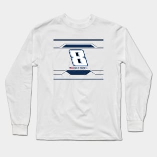 Kyle Busch #8 2023 NASCAR Design Long Sleeve T-Shirt